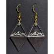Diamond Mountain Range handmade Earrings