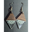 Diamond Mandala handmade Earrings