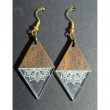 Diamond Mandala handmade Earrings