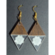 Diamond Flower handmade Earrings