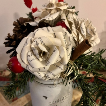 Winter Roses art & Craft